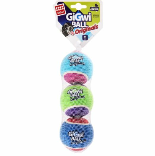 GiGwi Ball - 發聲網球狗玩具 - M