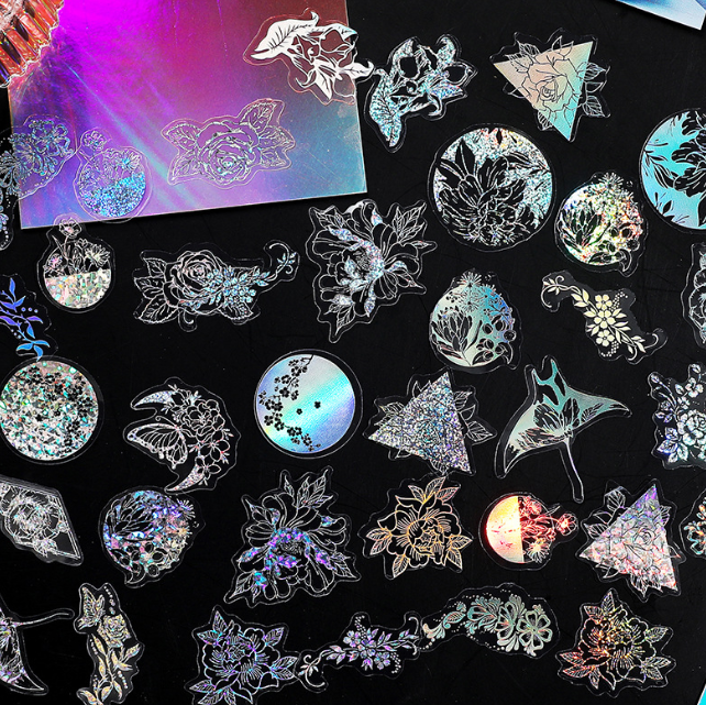 夜话星空系列手账贴纸（45枚）