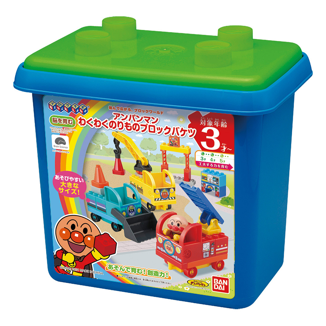 麵包超人緊急車隊積木套裝