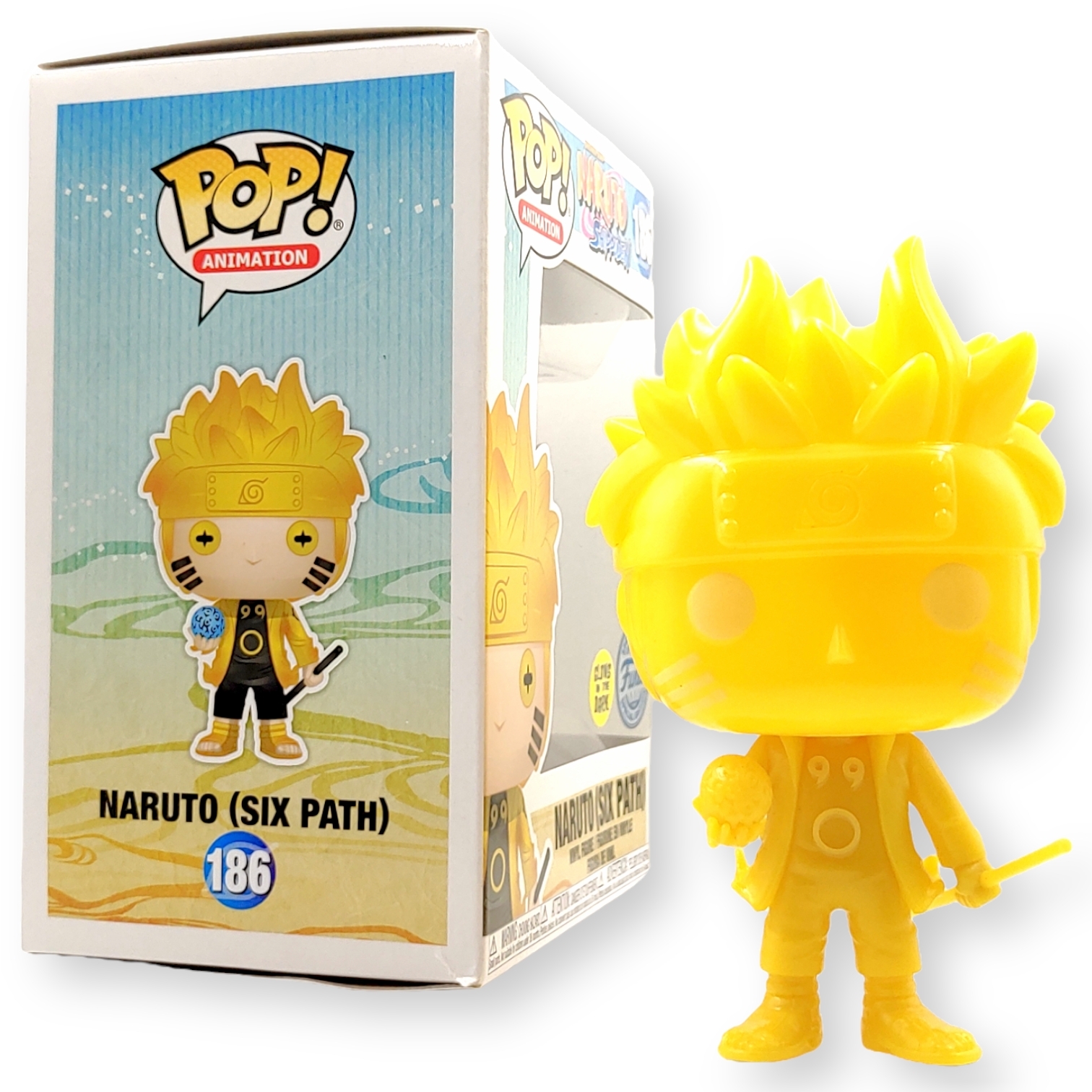 FUNKO POP <火影忍者>渦卷鳴門(六道模式_全光模式)(夜光版)-No.186