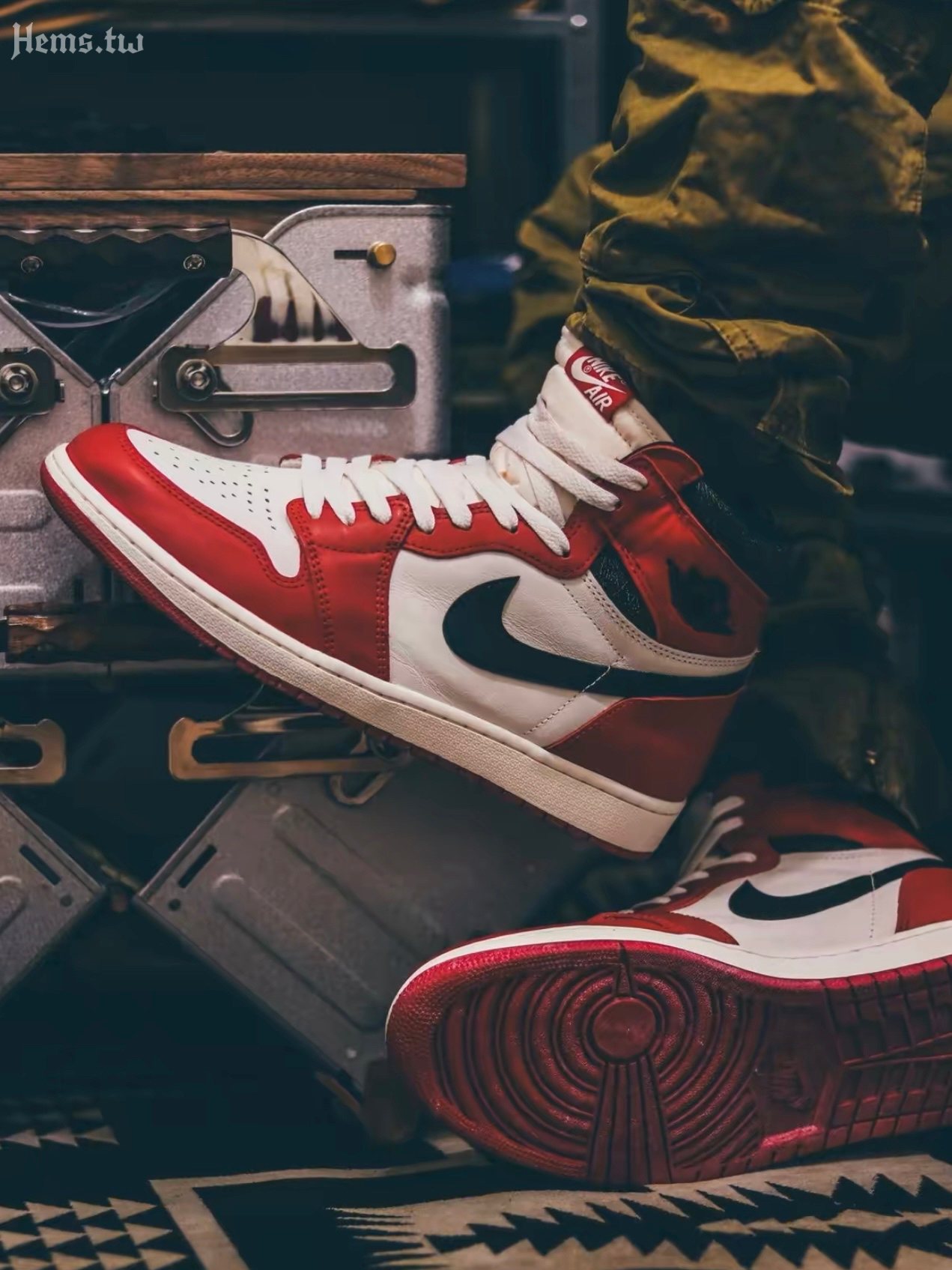 jordan 1 high og lost & found