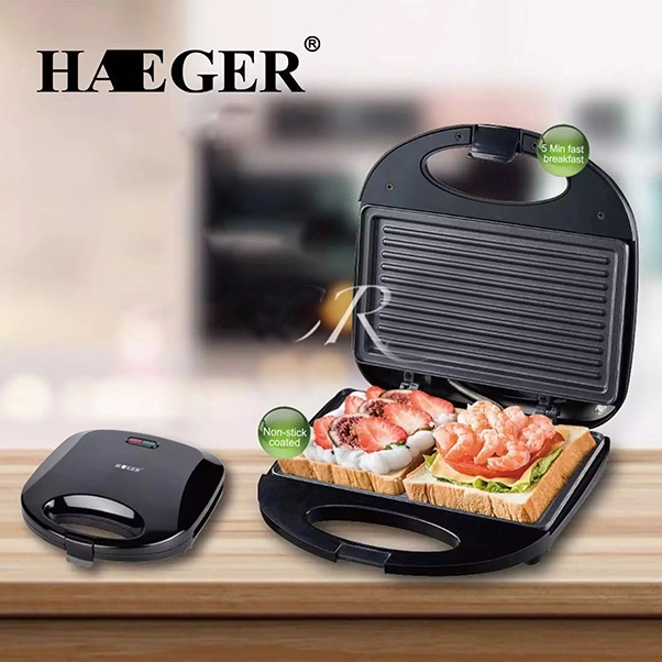 HAEGER household multi-function bread breakfast machine steak burger machine omelette (P3163)