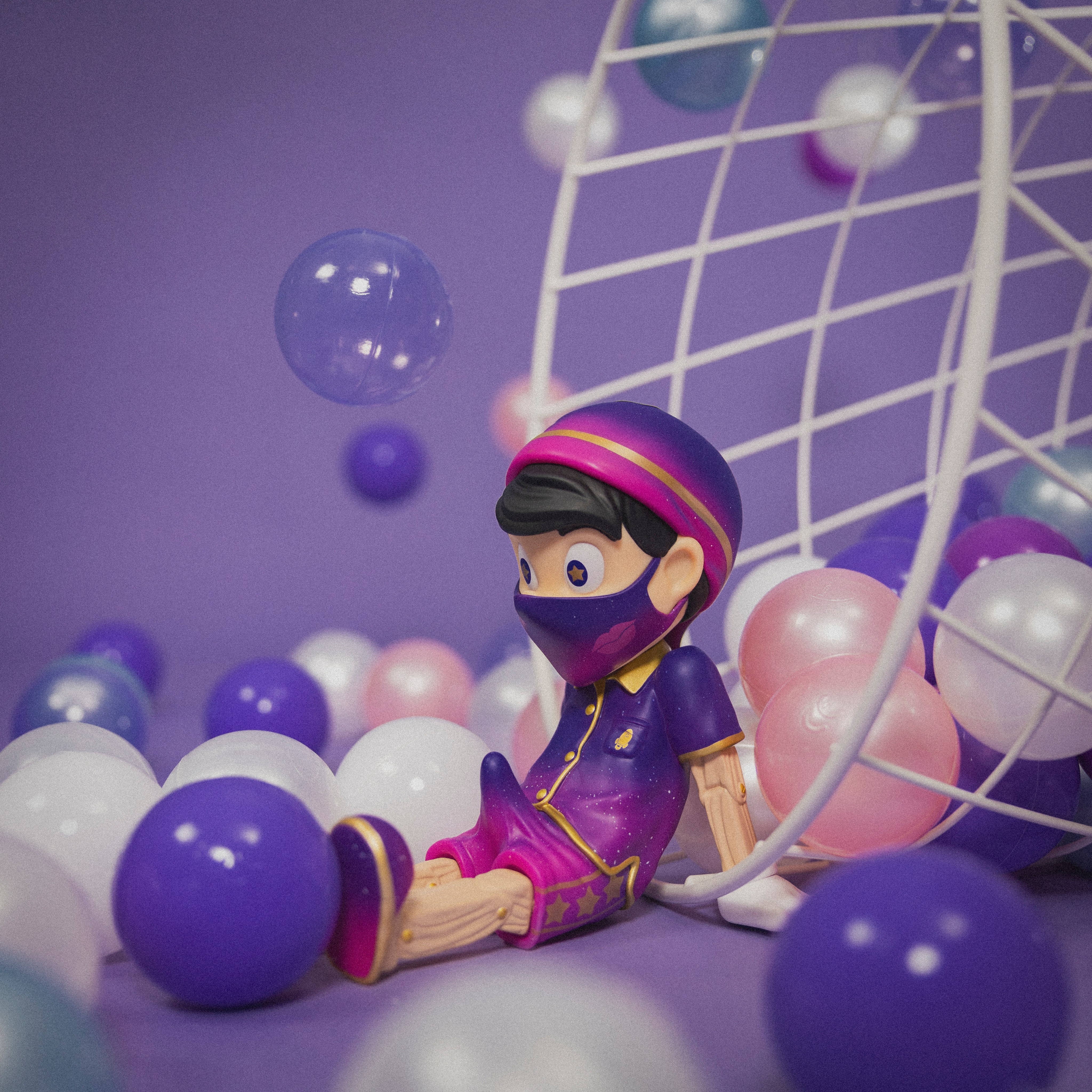 MIGHTY JAXX A WOOD AWAKENING CHILL OUT：GALAXY EDITION 銀河坐姿小木偶