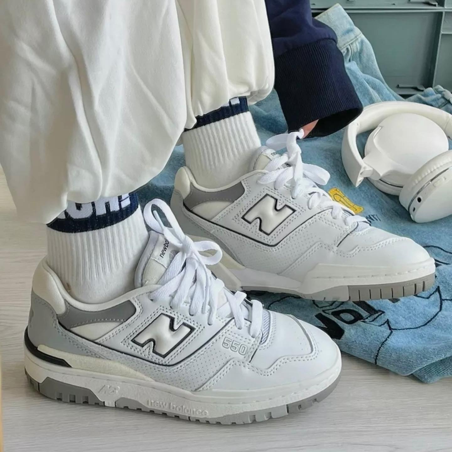 NEW BALANCE 550 NB 奶油白灰芝麻奶油黑BB550PWA / 預購