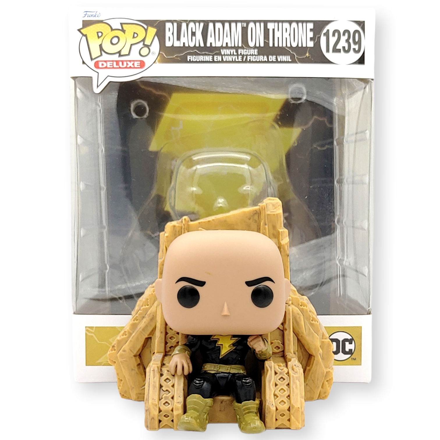 FUNKO POP<黑亞當>黑亞當(王座)豪華版-No.1239