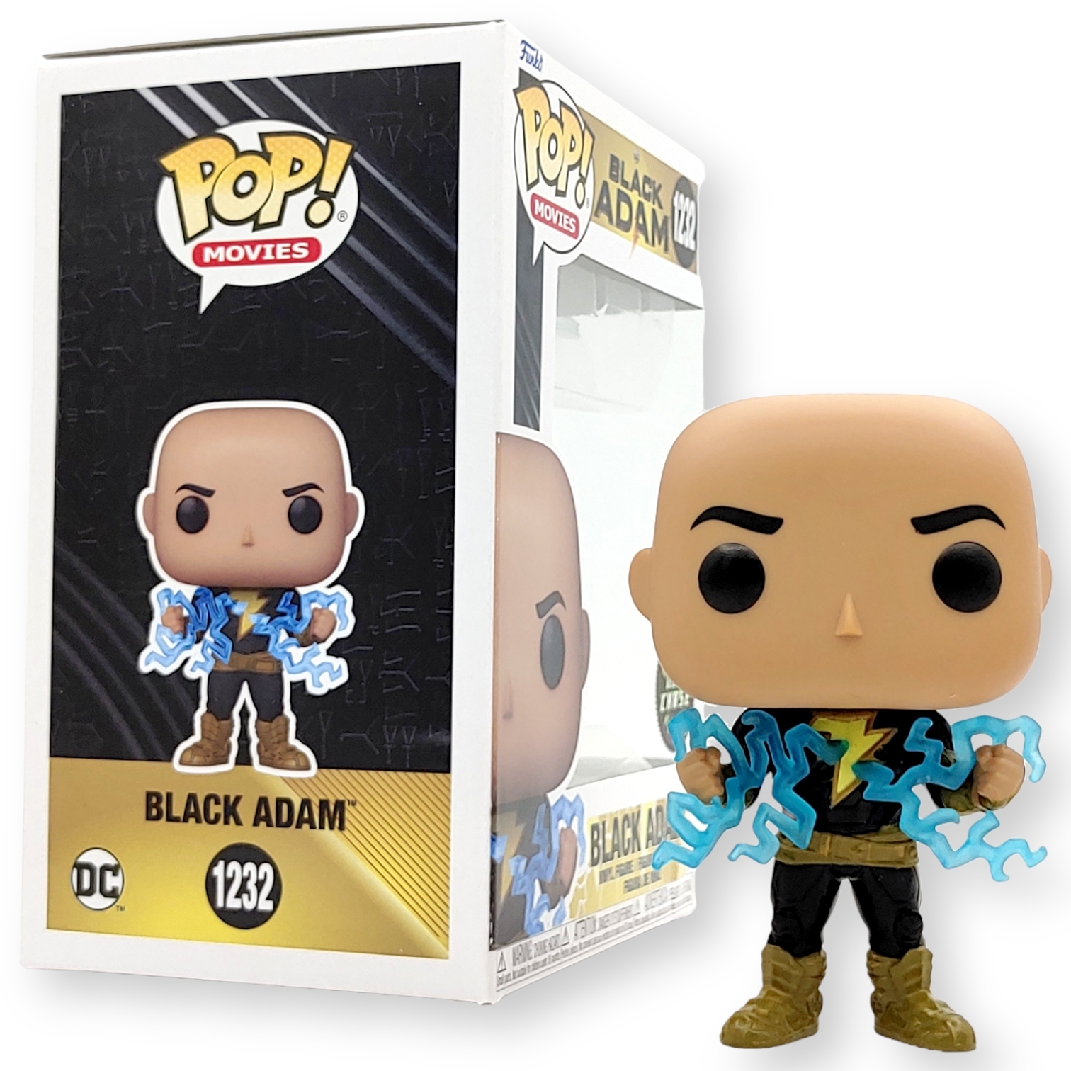 FUNKO POP<黑亞當>黑亞當(閃電)(夜光CHASE版)-No.1232