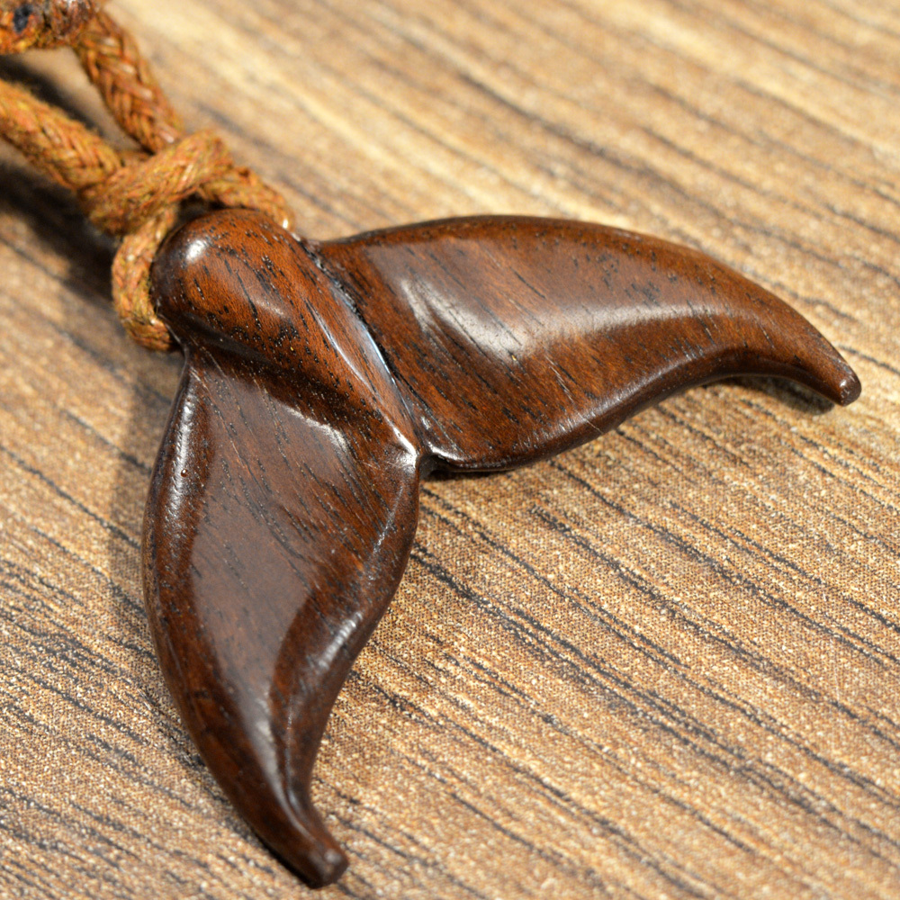 FREEDIVING PLANET - 魚尾造型項鍊 Iron Wood (硬鐵木)