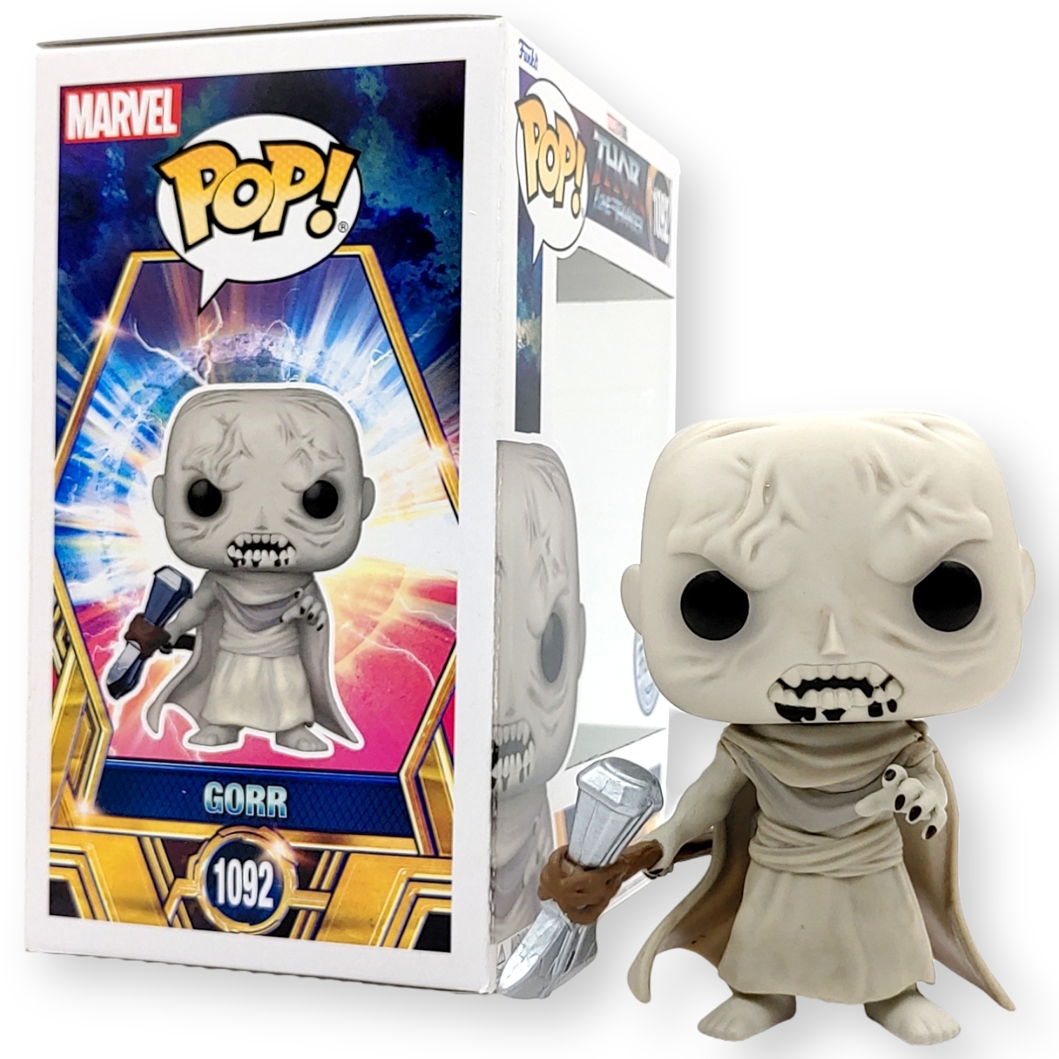 FUNKO POP<雷神奇俠4:愛與雷霆>屠神者戈爾(戰斧)-NO.1092