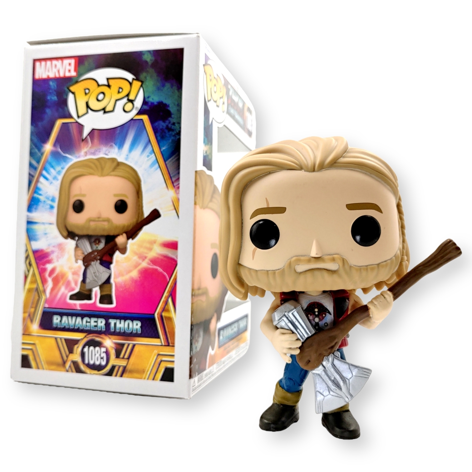 FUNKO POP<雷神奇俠4:愛與雷霆>蹂躪者雷神-NO.1085