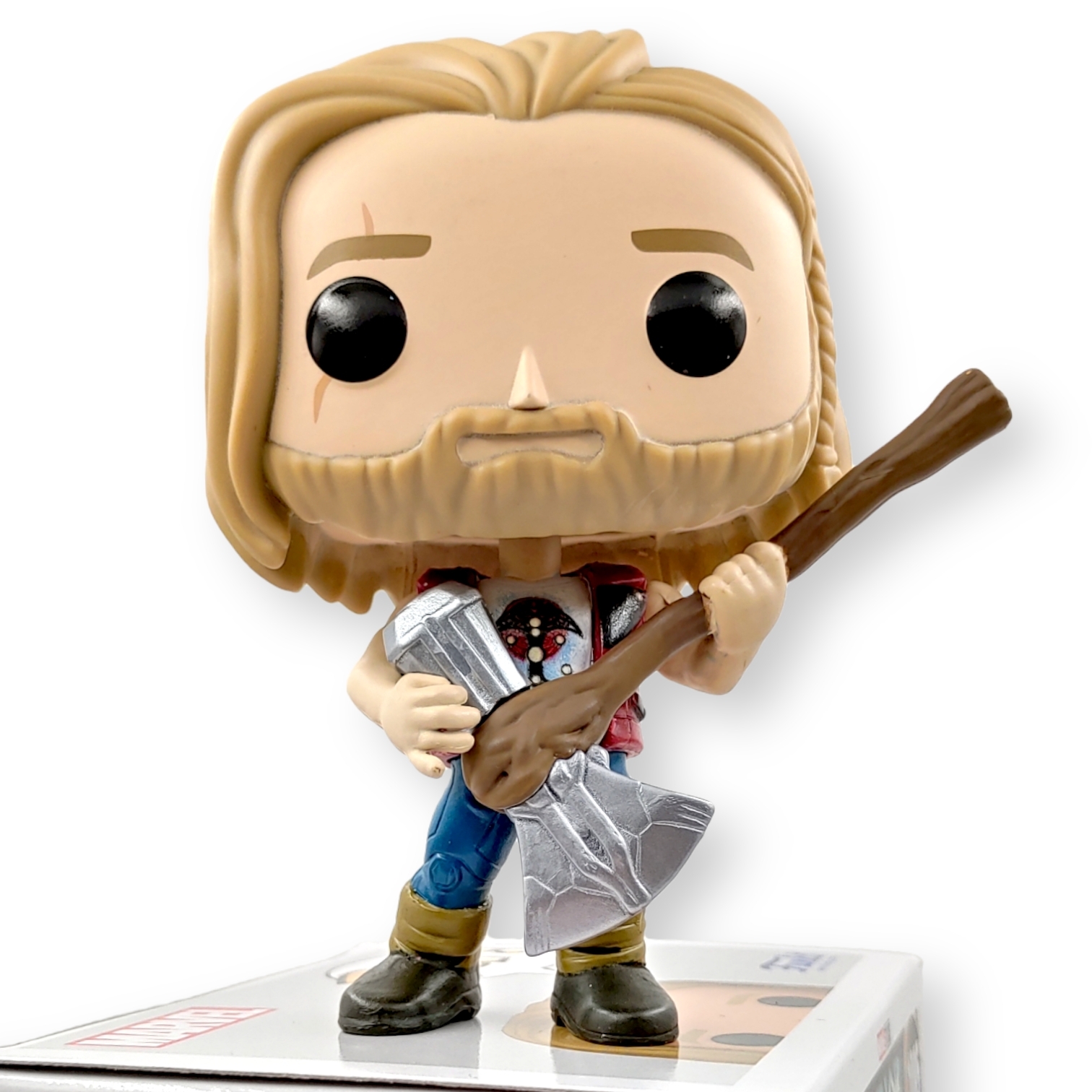 FUNKO POP<雷神奇俠4:愛與雷霆>蹂躪者雷神-NO.1085