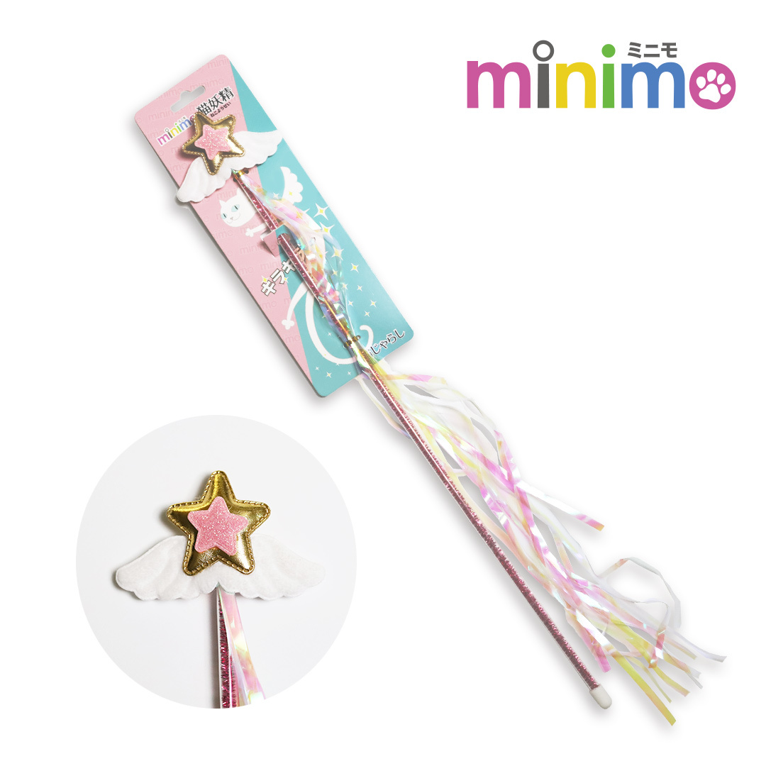 minimo 貓妖精逗貓棒 粉