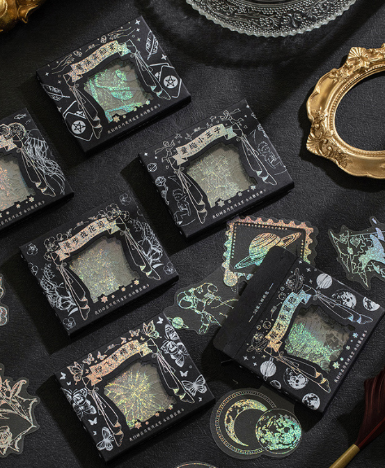 暗夜微光手账贴纸盒装（30枚）