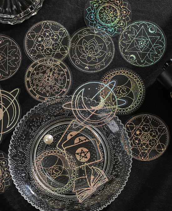 暗夜微光手账贴纸盒装（30枚）