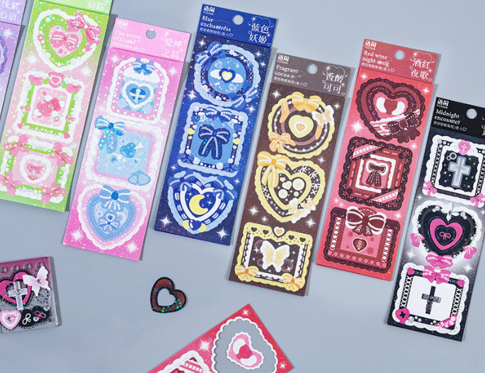 语闲咕卡贴纸（2张）