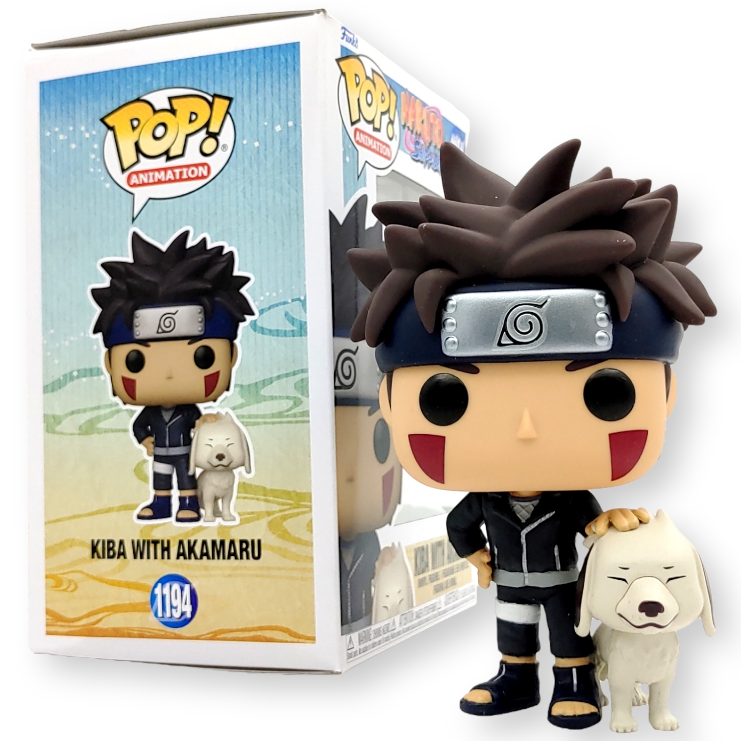 FUNKO POP <火影忍者>犬塚牙與赤丸-No.1194