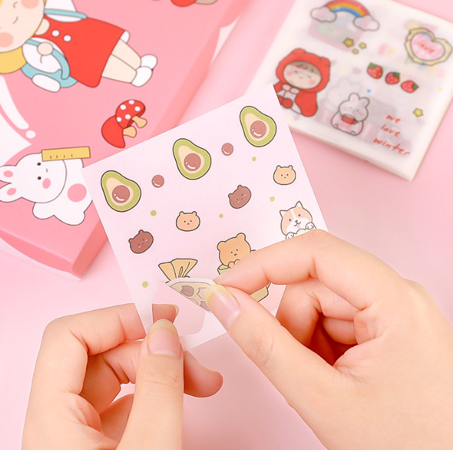 禄浩手账贴纸系列（包装 25张）款式随机