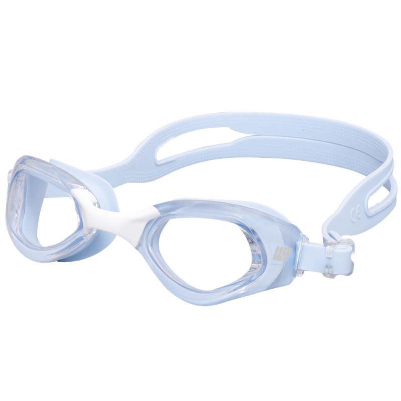成人 Cushion 大視野泳鏡 - 淺藍