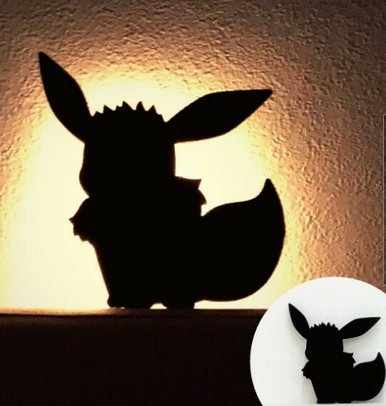 日本POKEMON卡通造型LED燈 (伊貝) (日本製)