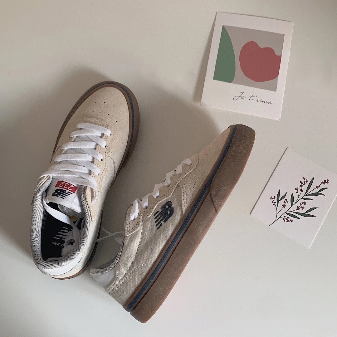 NEW BALANCE 232 NB 焦糖底 燕麥色 大地色系 AM232WGH / 預購