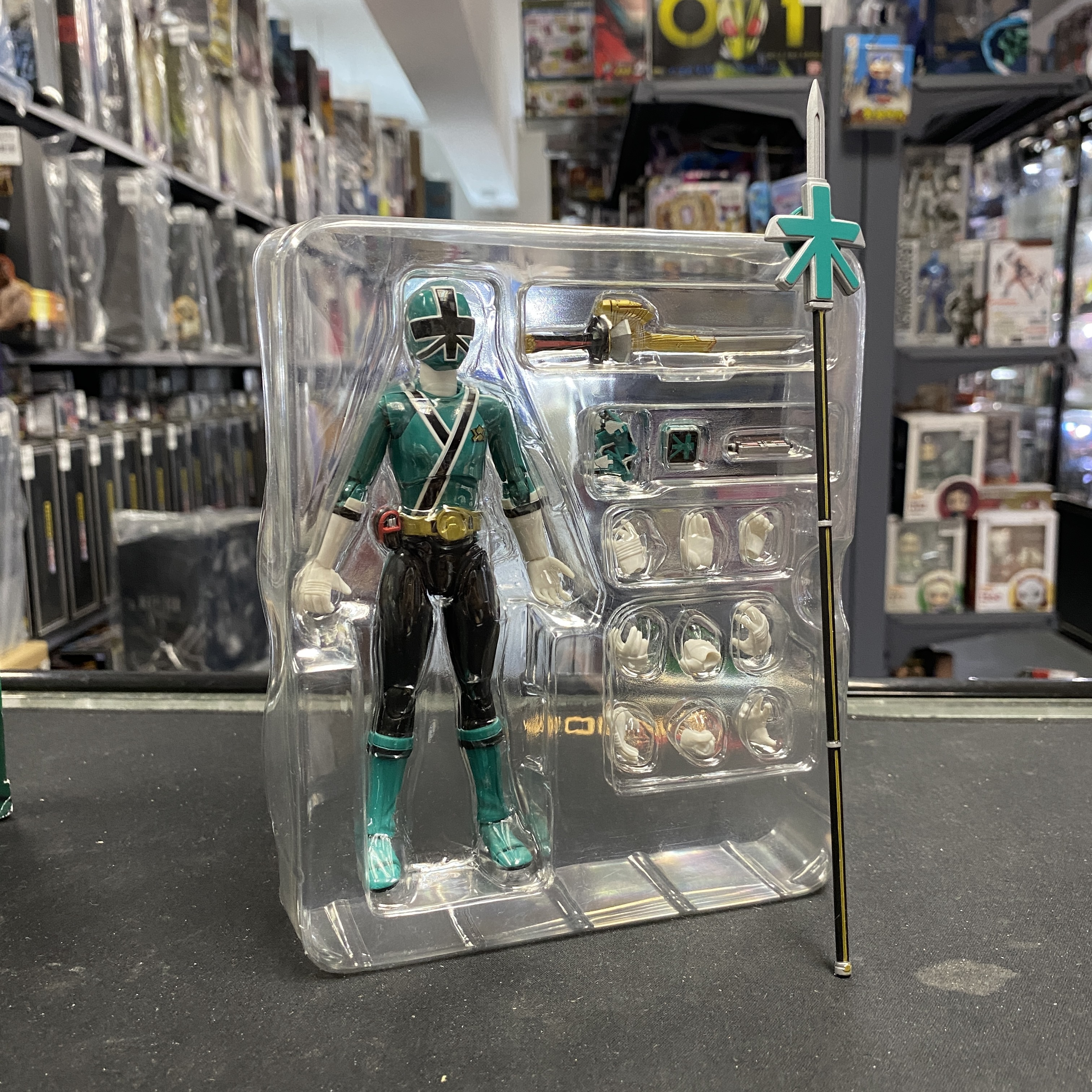 戰隊系列-SHF 侍戰隊 SHINKEN GREEN 綠戰士