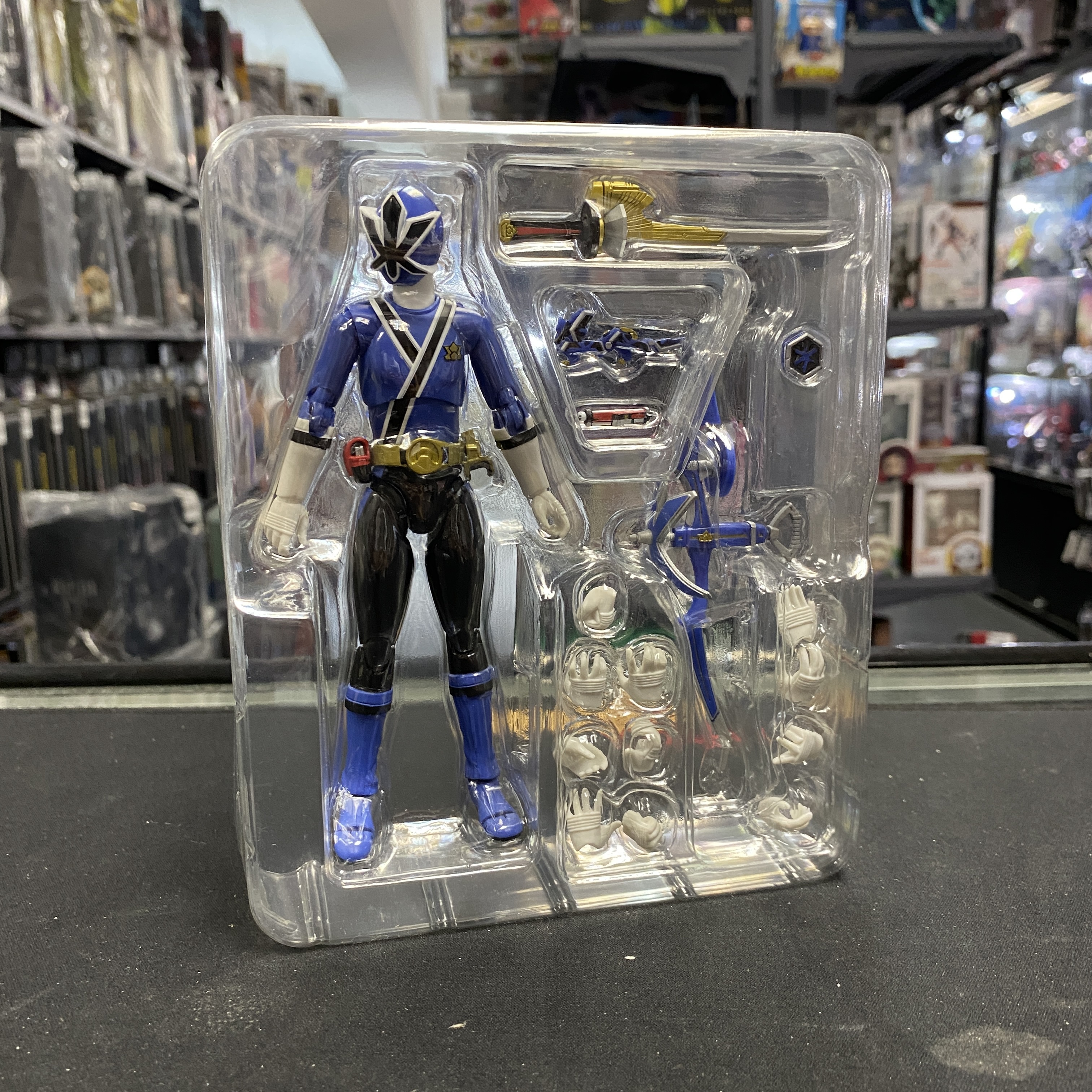 戰隊系列-SHF 侍戰隊 SHINKEN BLUE 藍戰士