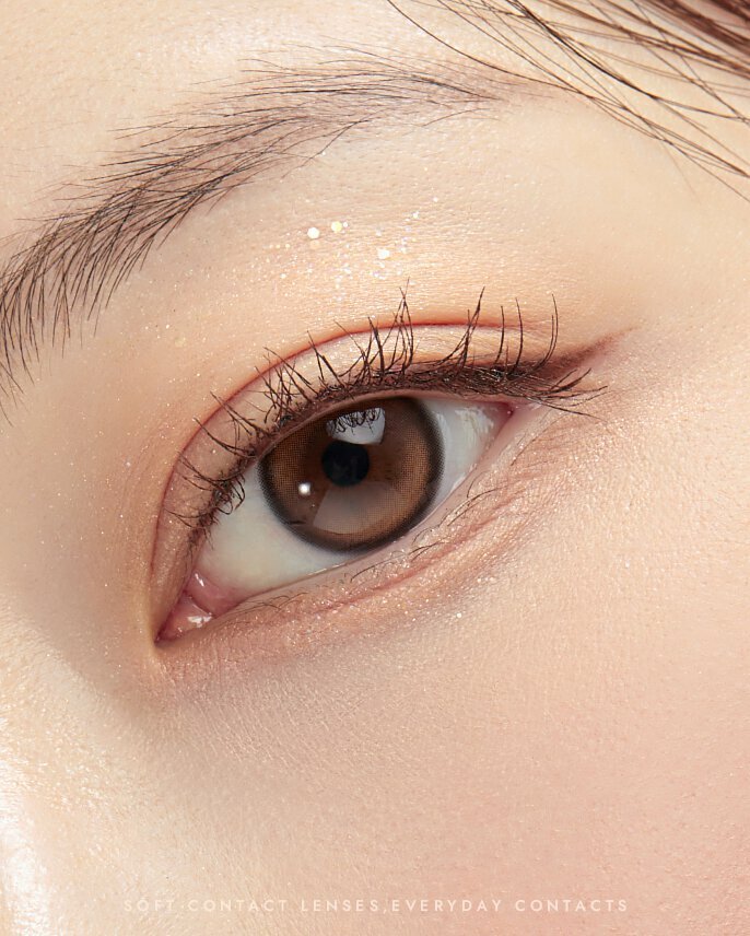 OLENS Double Tint 1 Month Brown 月拋彩妝隱形眼鏡｜每盒2片