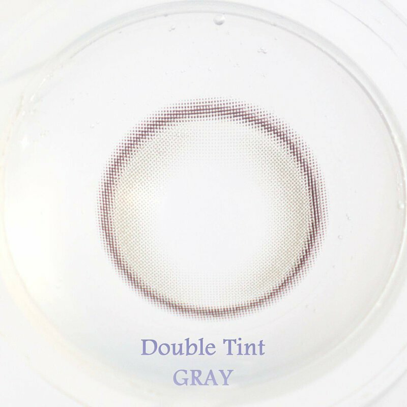 OLENS Double Tint 1 Month Gray 月拋彩妝隱形眼鏡｜每盒2片