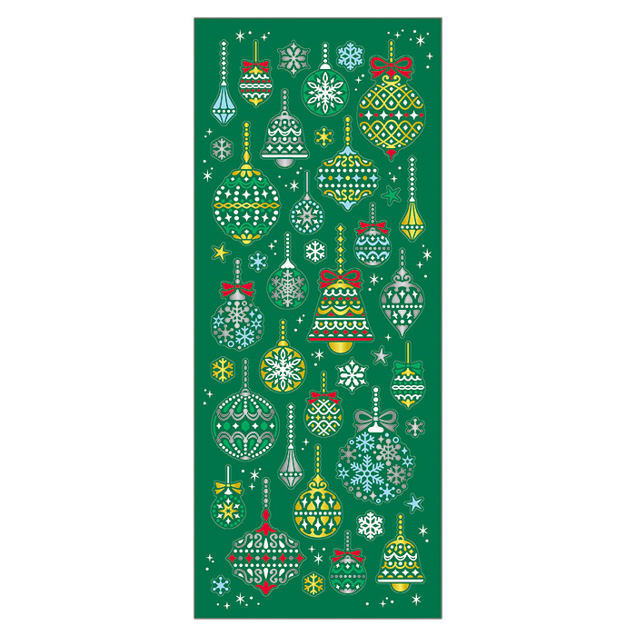 Mind Wave Christmas Sticker－Ornament (Japanese Stationery Brand)
