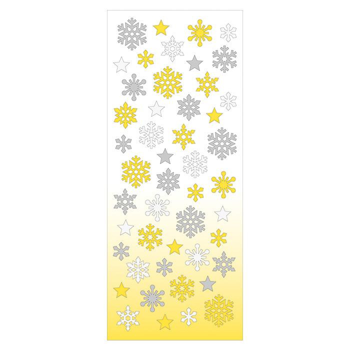 Mind Wave Christmas Sticker－Shine Crystal (Japanese Stationery Brand)