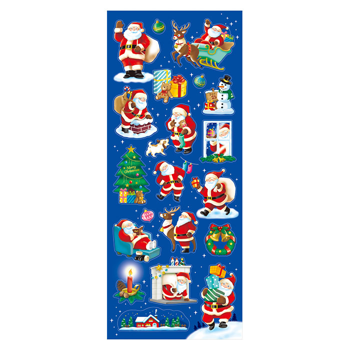 Mind Wave Christmas Sticker－On Christmas Night (Japanese Stationery Brand)