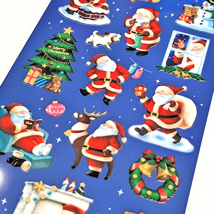 Mind Wave Christmas Sticker－On Christmas Night (Japanese Stationery Brand)