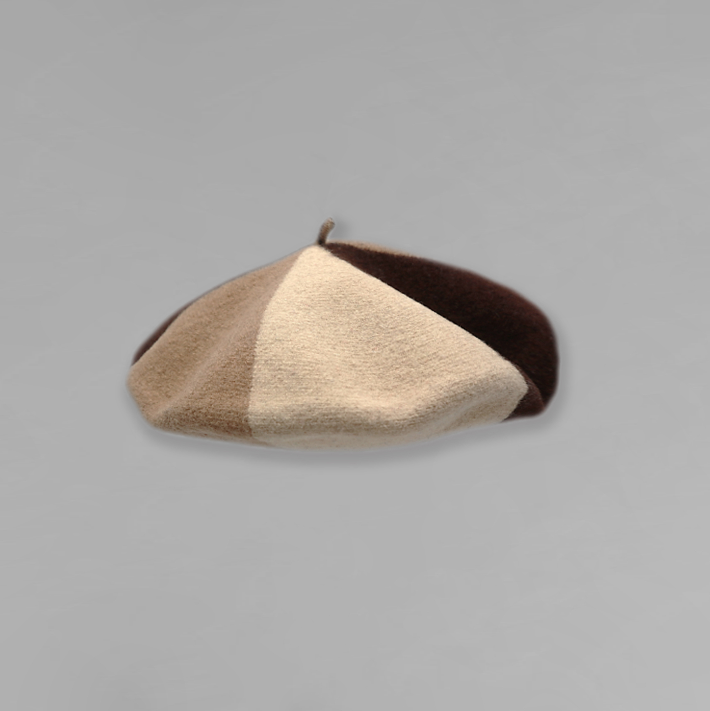 Le Béret Français Trio Beret ﹝Camel ✕ Brown ✕ Ecru﹞