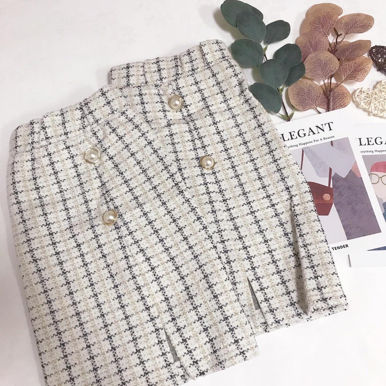 MISS SELFRIDGE BOUCLE SKIRT