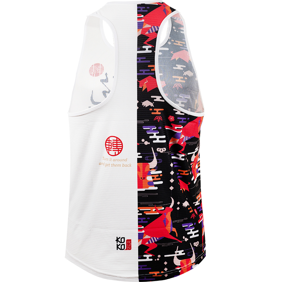 《牛轉乾坤》運動背心︱扭轉黑