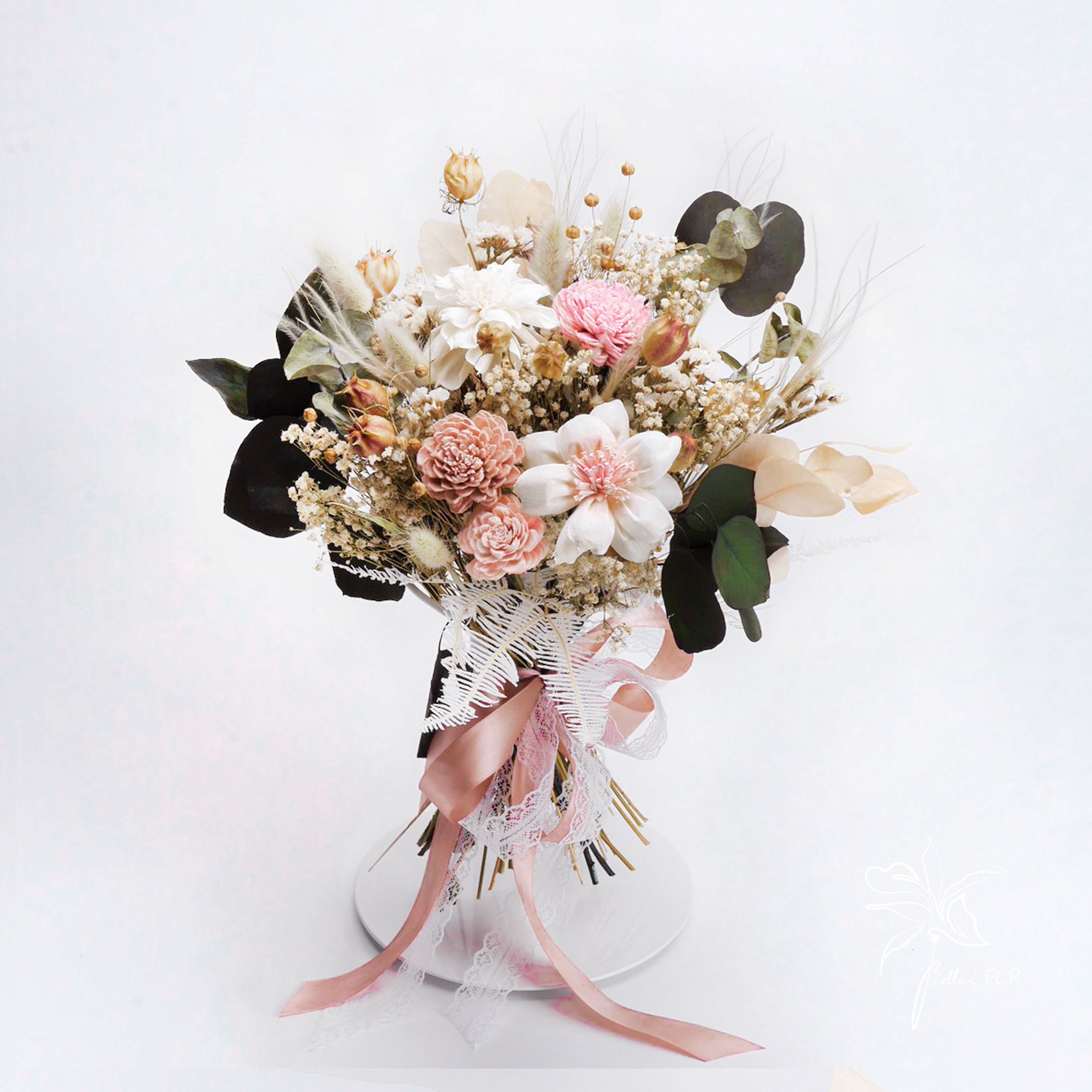 【初見的愛】全乾燥中型捧花