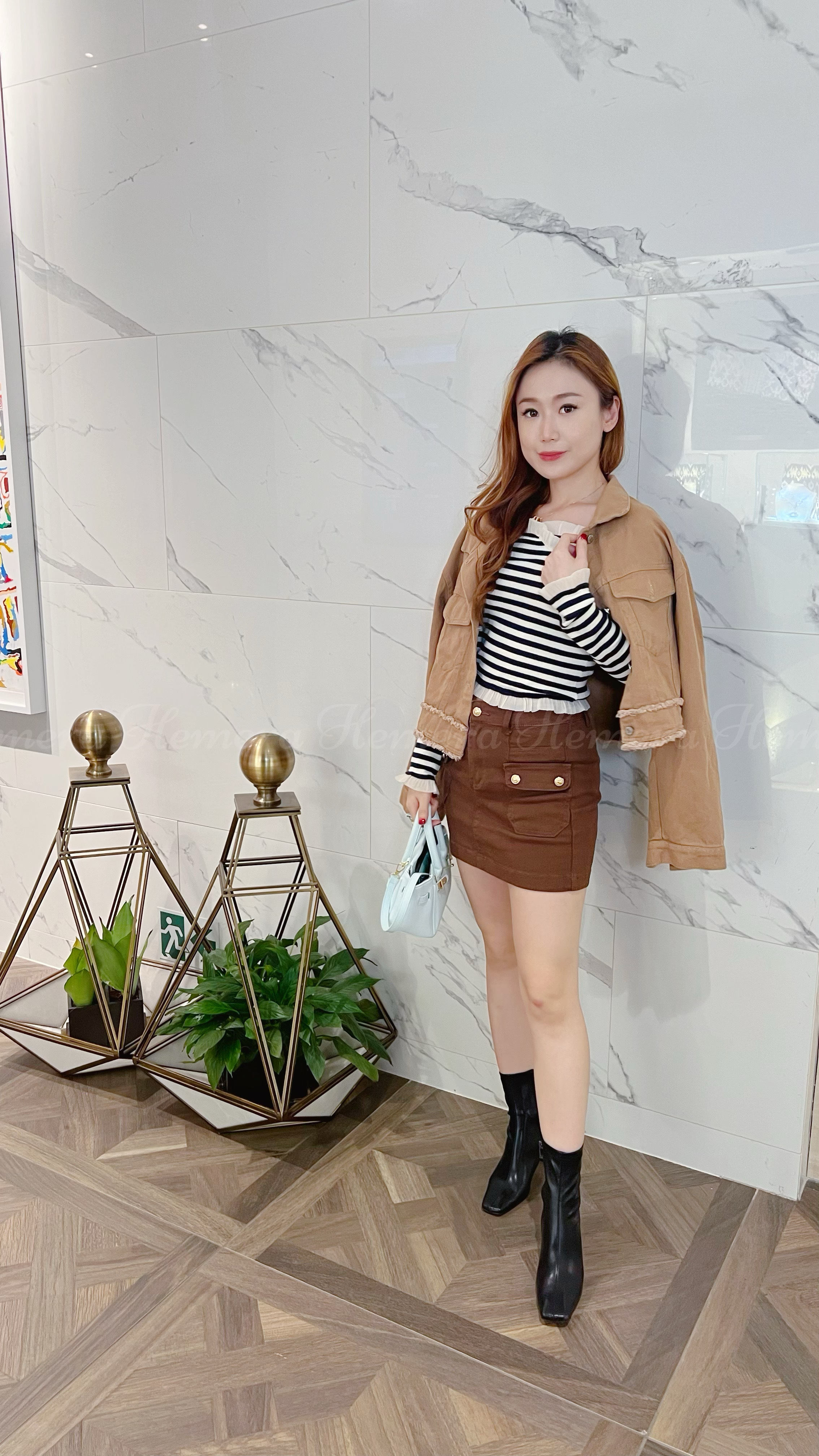 IN STOCK: JK22S1049 BOYFRIEND STYLE 牛仔蘇蘇邊外套