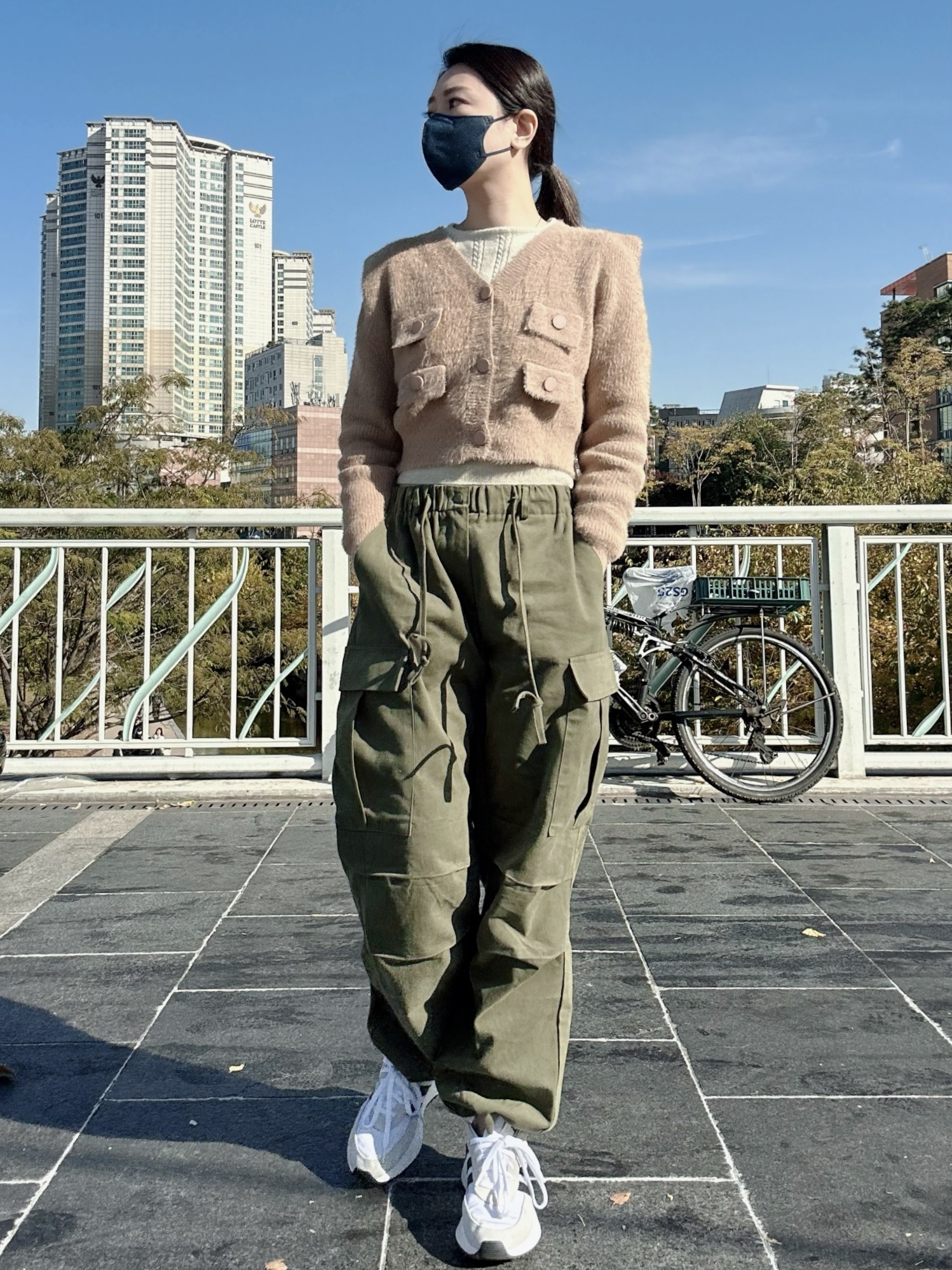 SE_33 側袋工業風長褲