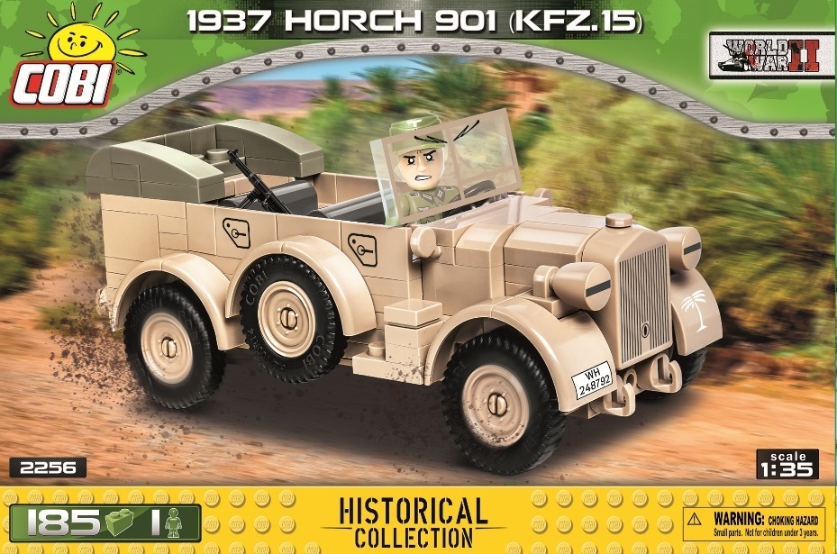 Cobi : WWII 2256 1937 HORCH 901 (KFZ 15) (185pcs)