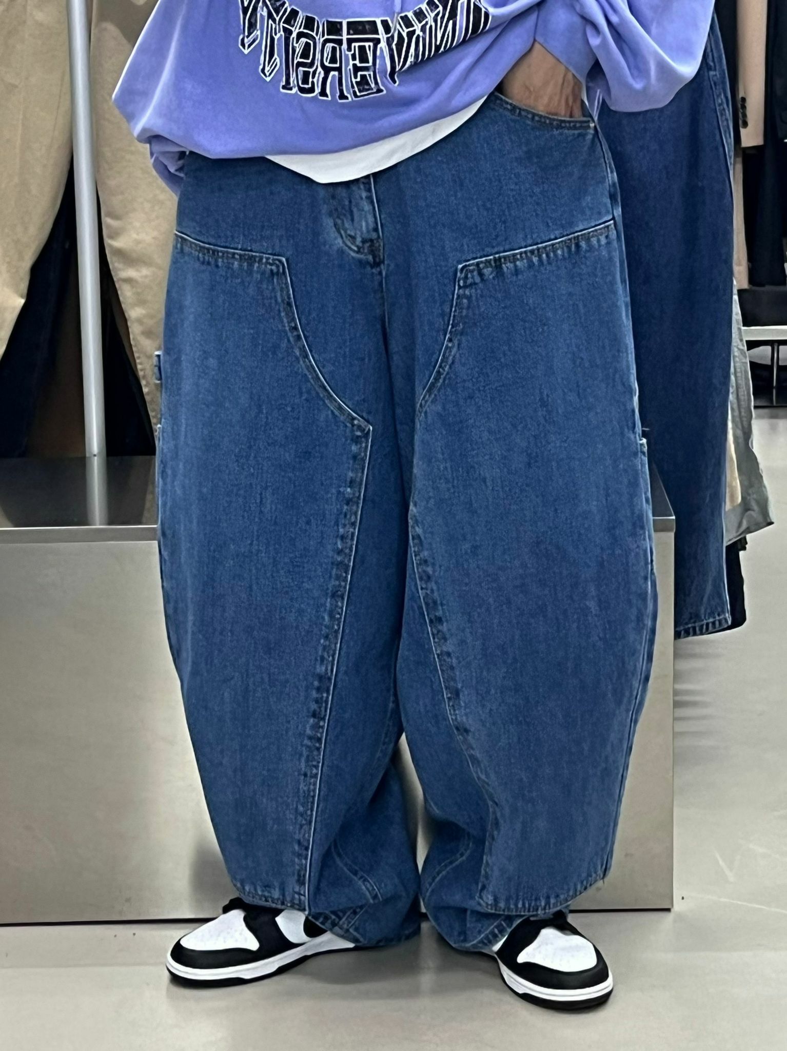 鬆身牛仔褲 P2094