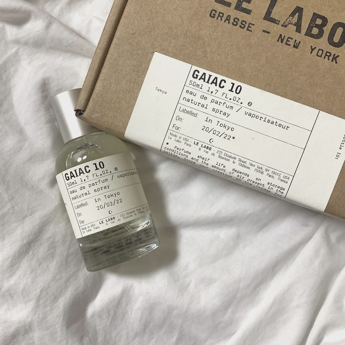 (日本連線預購) Le Labo Gaiac10 東京限定香