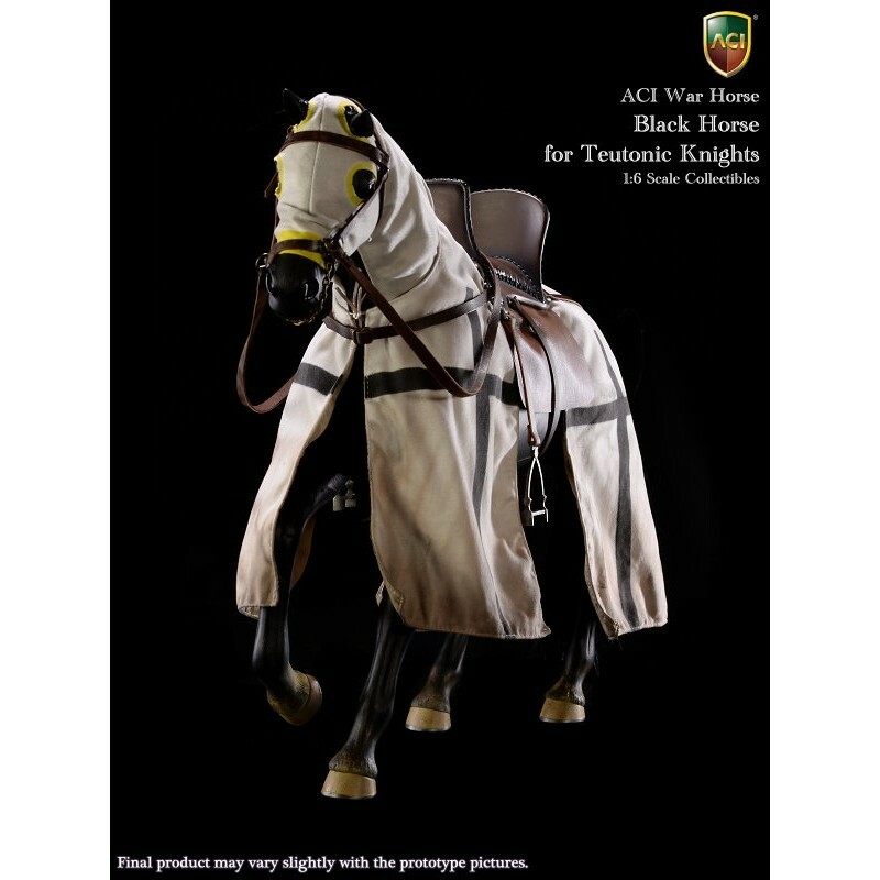 ACI Toys : 1/6 H03A 戰馬 - 條頓騎士黑馬