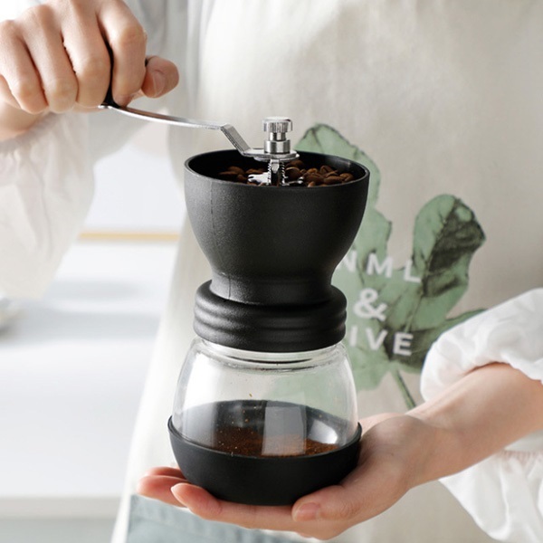 韓國JK 新款手搖咖啡機家用咖啡磨豆機 咖啡豆研磨器粉碎機研磨機 (J0624)