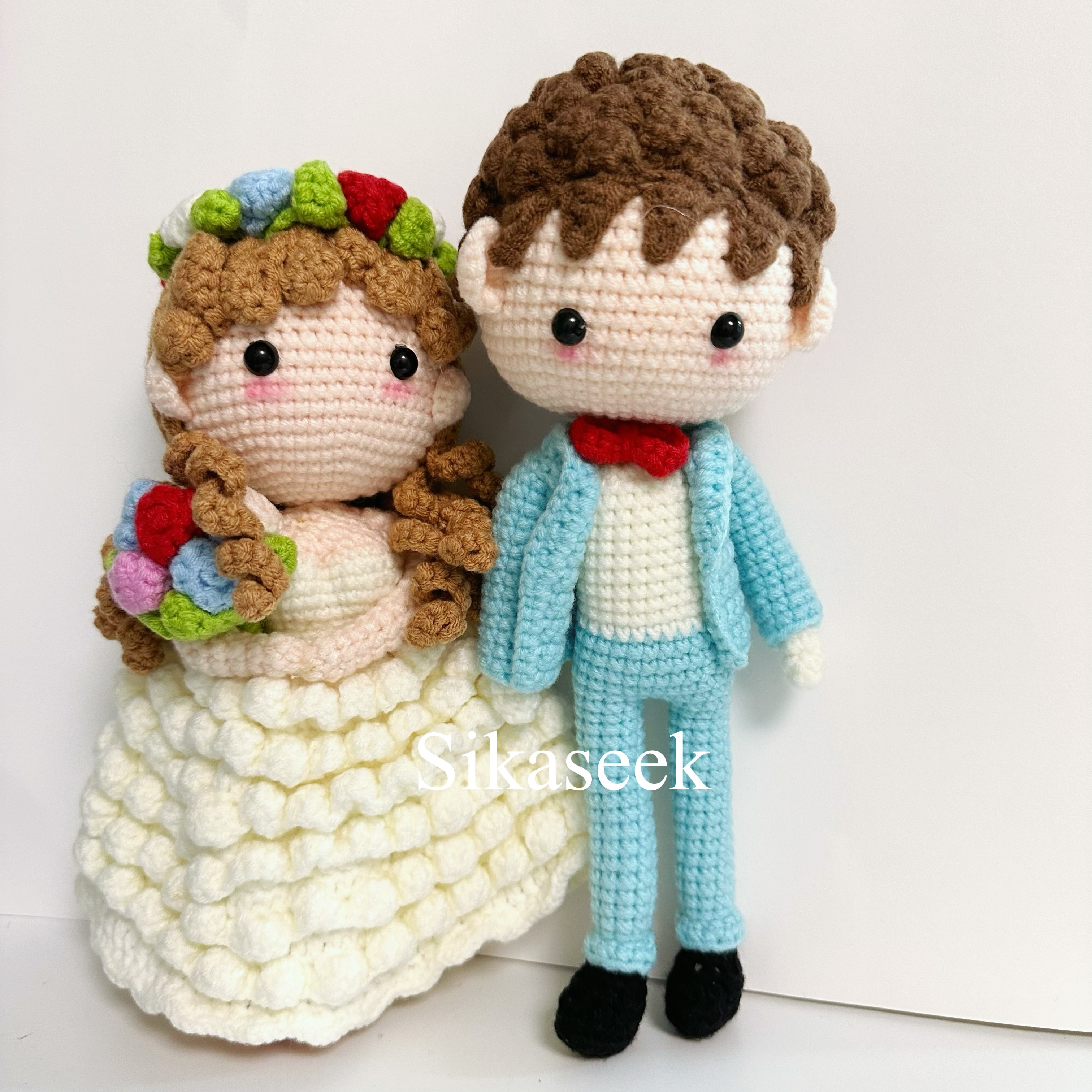 手工制結婚公仔A款