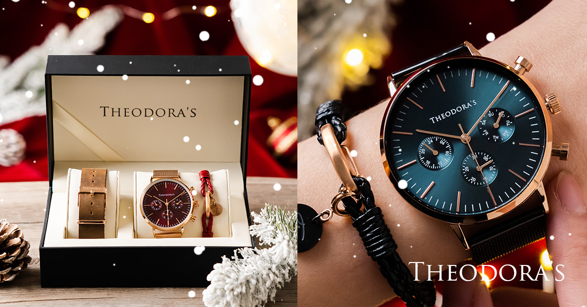 Theodora's, watches, Christmas, gift, 手錶, 聖誕節, 禮物