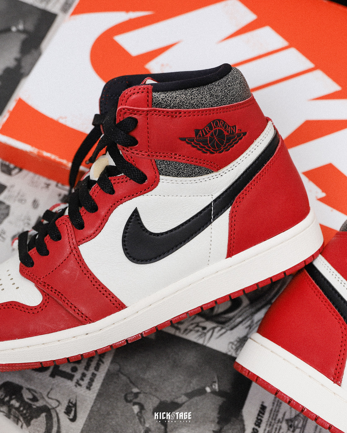 〈限量商品，不退換〉AIR JORDAN 1 OG CHICAGO LOST AND FOUND 芝加哥 AJ1 高筒【DZ5485-612】AJ1OG