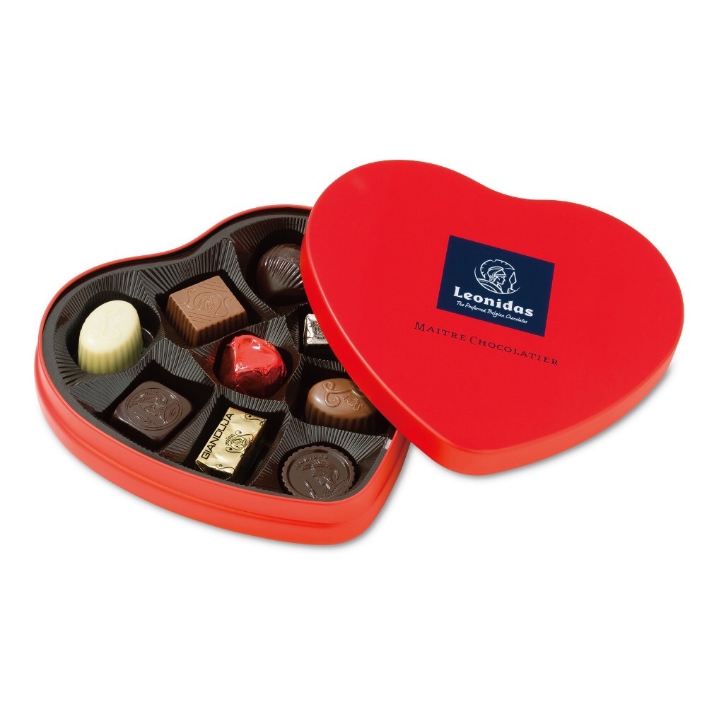 比利時 Leonidas 心型巧克力禮盒 Heart Shaped Chocolate T Box