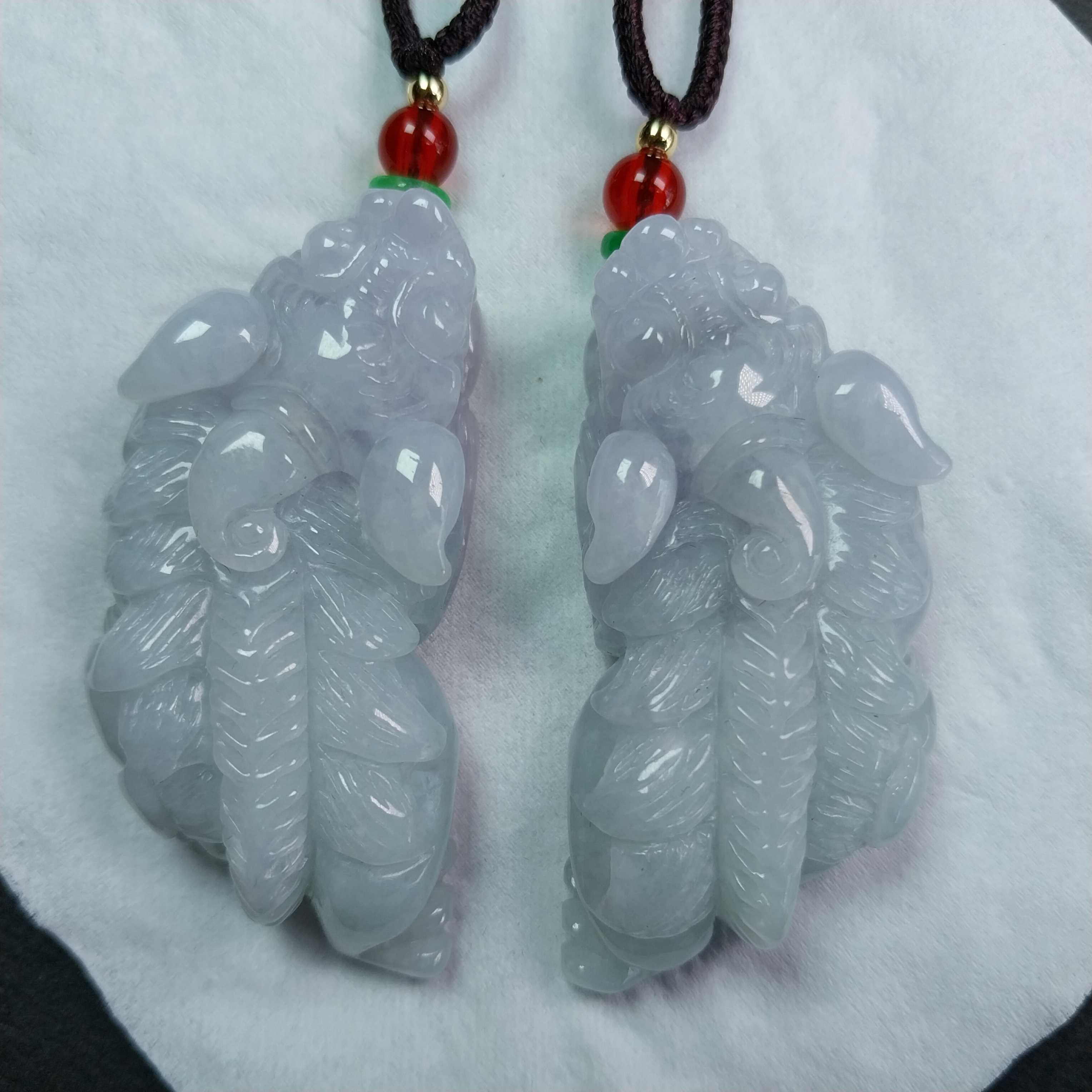 冰春彩貔貅吊墜, 天然翡翠A玉, 緬甸玉, Jade, Jadeite