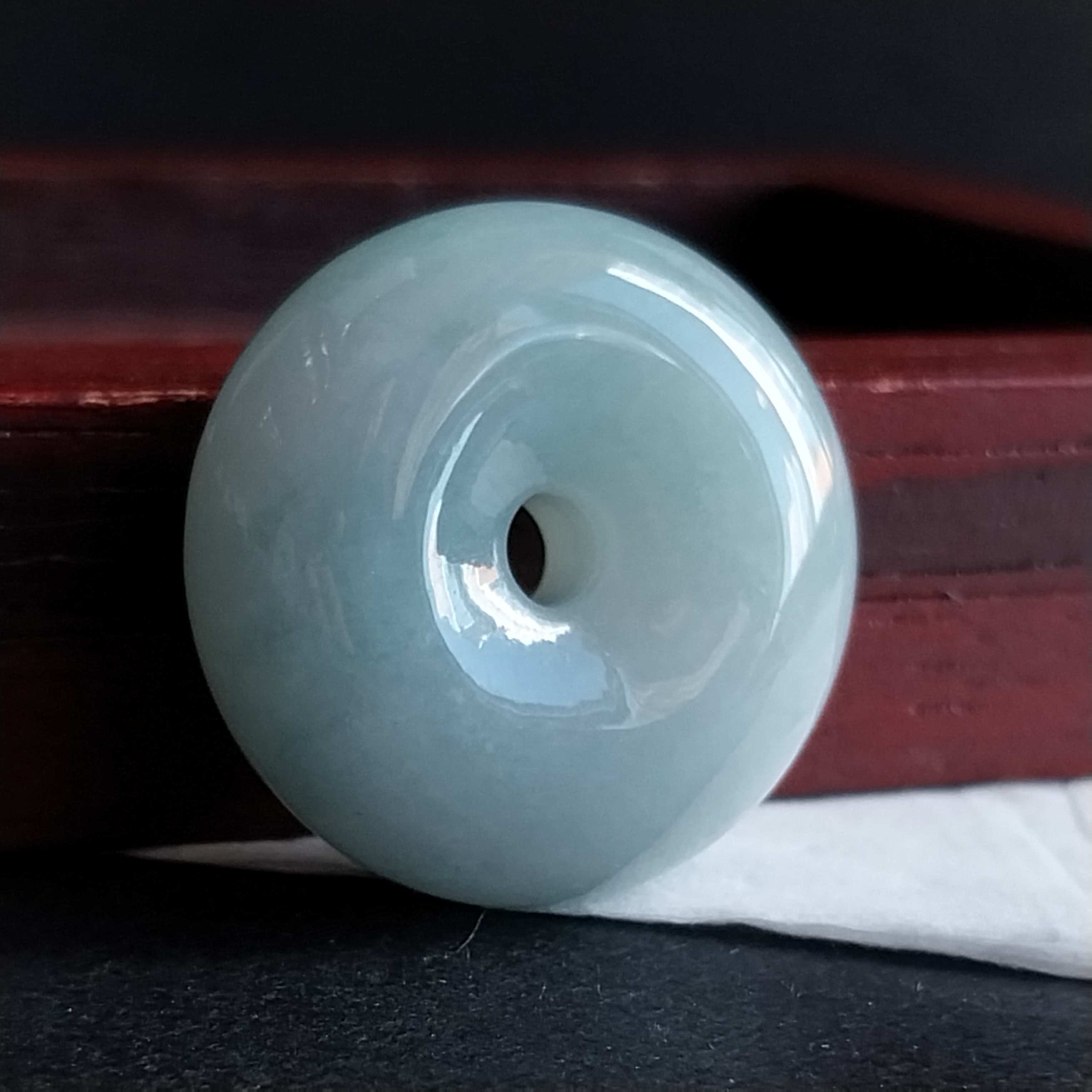 J2067 冰糯厚庄平安扣 (21.8mm直徑)