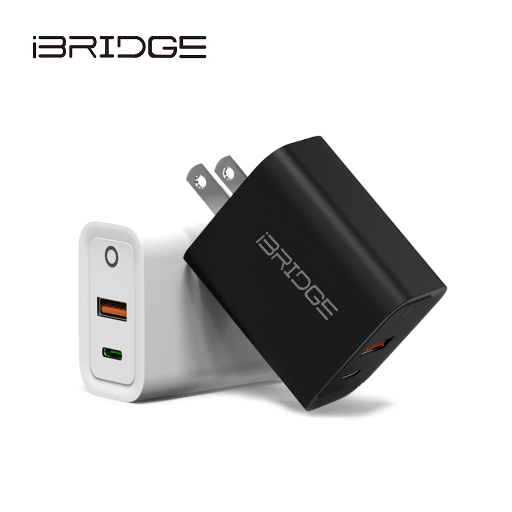 Ibridge 【iBRIDGE】PD30W雙孔快速充電器(IBC009)