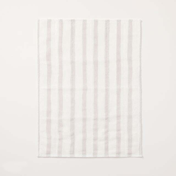 中川政七-蚊帳織方巾波紋/薄墨